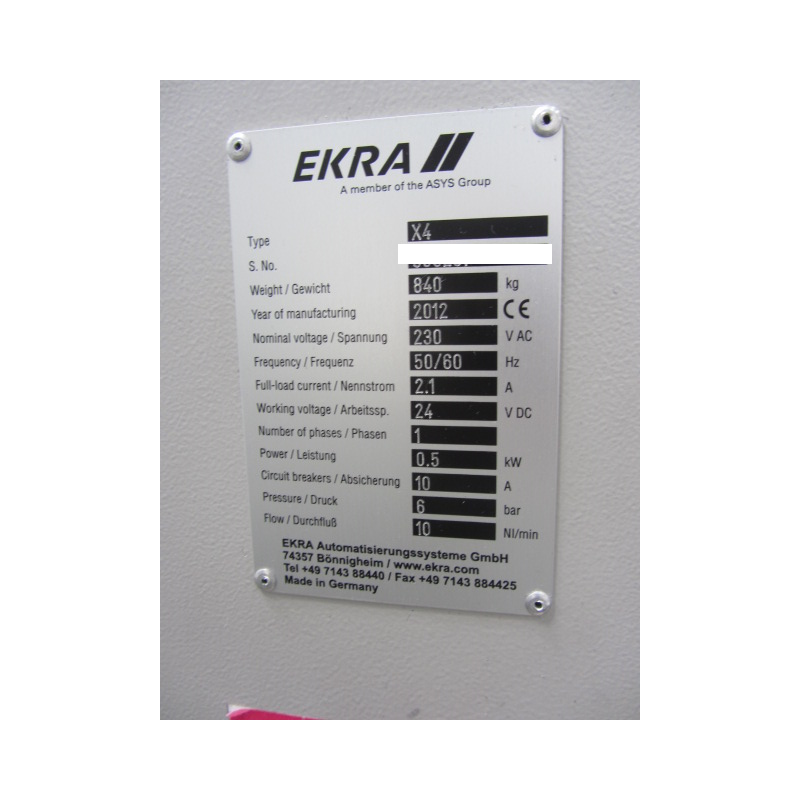 EKRA X4 Prof. 2007